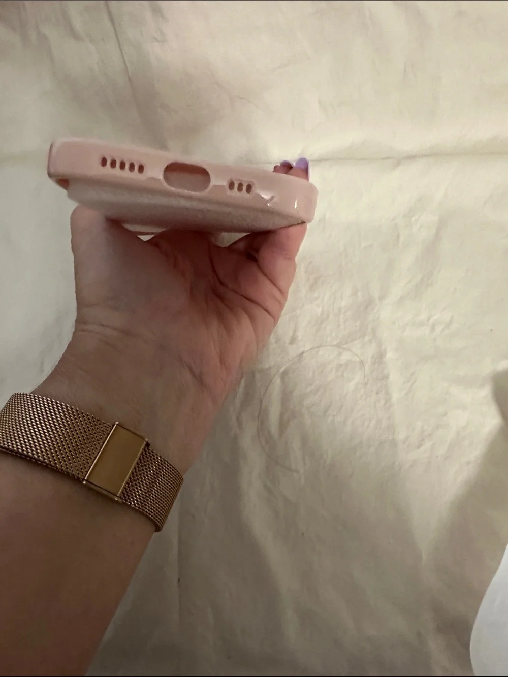 Coral & Pink Checkerboard Phone Case - for iPhone16 NWT